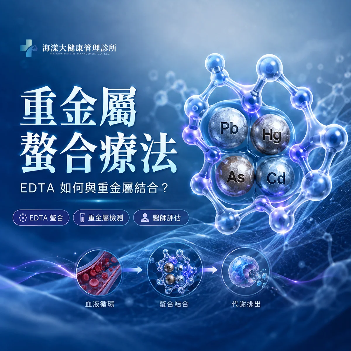 EDTA 重金屬螯合療法｜海漾大健康管理診所