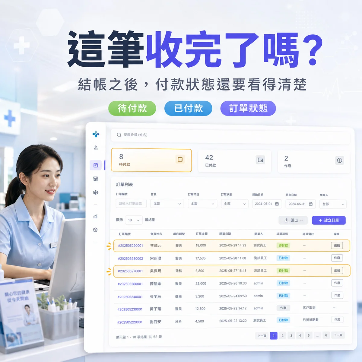 從開單到收款，診所櫃台結帳流程有哪些環節？｜MedPro 專業醫療管理系統