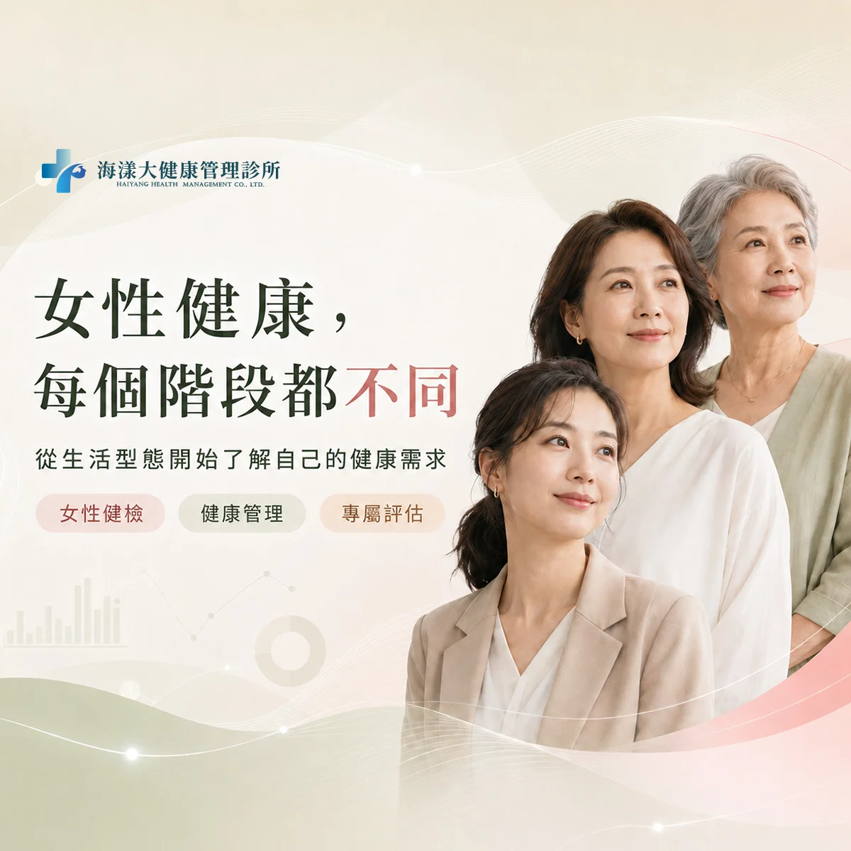 女性健康檢查57項｜海漾大健康管理診所
